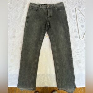 WASHED BLACK US POLO OPEN TEAM CLUB SLIM FIT JEANS USED